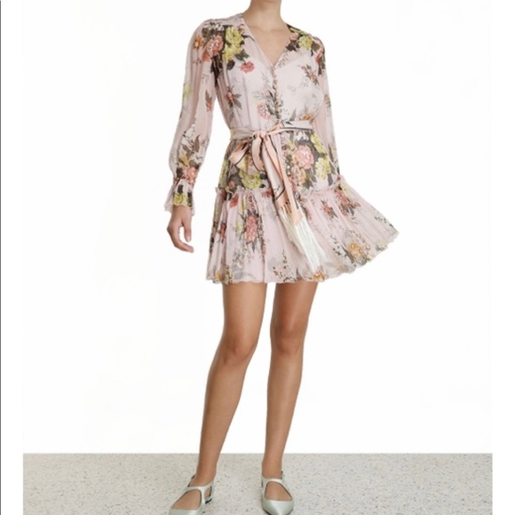 NWT 🌸 ZIMMERMANN Floral Mini Dress - Picture 2 of 14